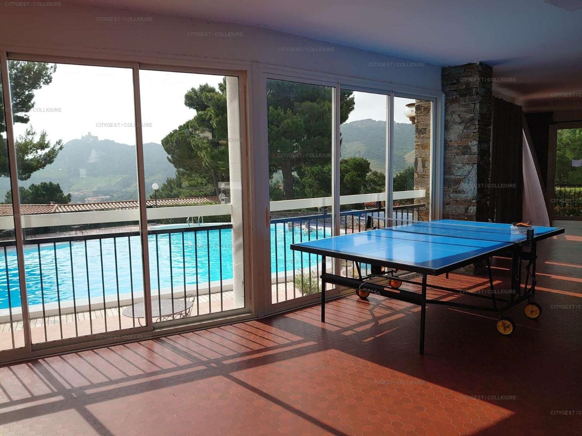 6Amb38 Villa Avec Terrasse Dans Residence Avec Piscine Commune Collioure Bagian luar foto